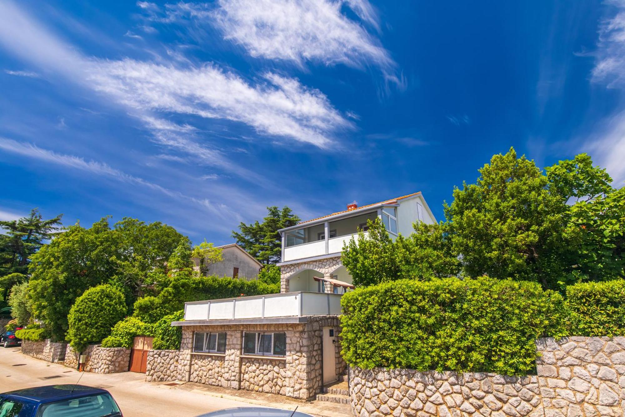 Apartment Tara With Seaview Krk Town Exterior foto